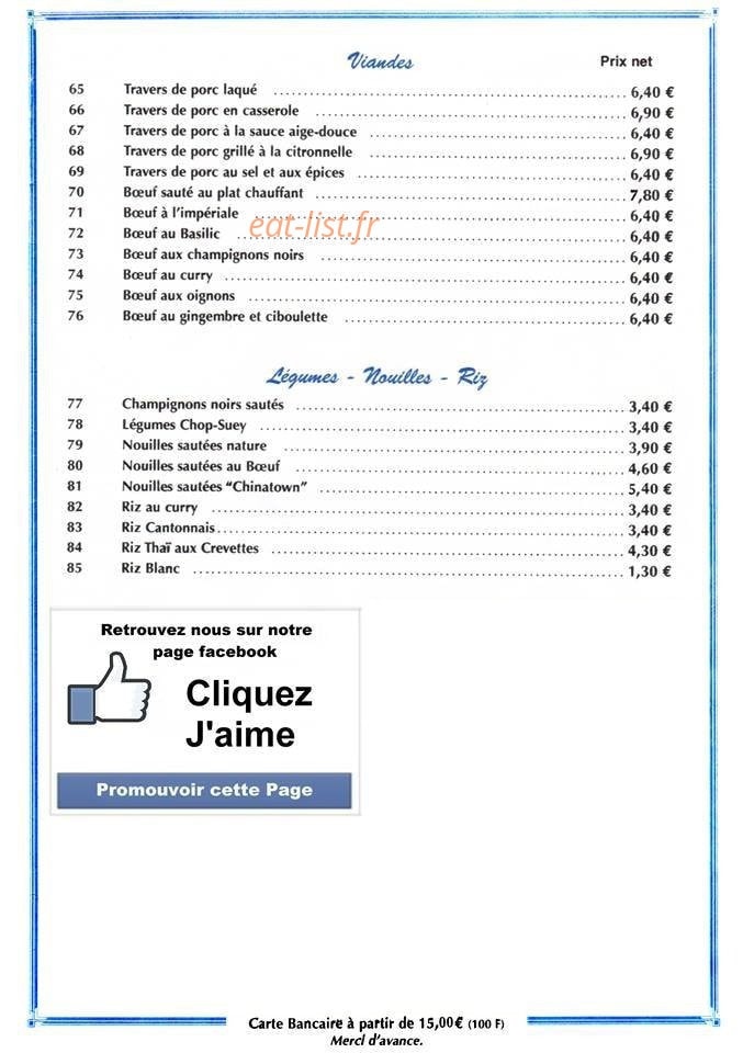China town — carte page 6