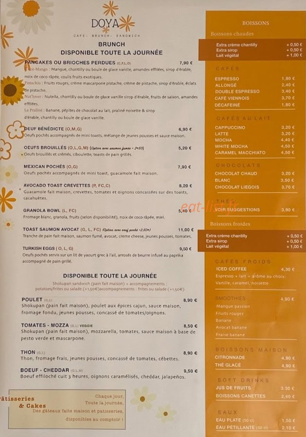 Doya — carte page 2