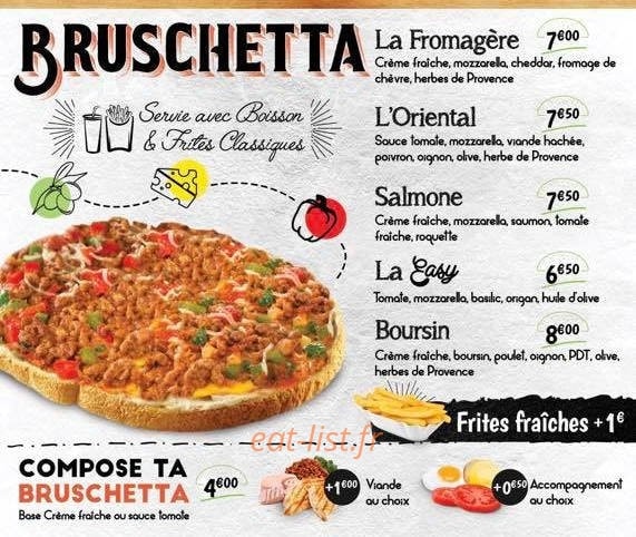Easy Eat — carte page 5