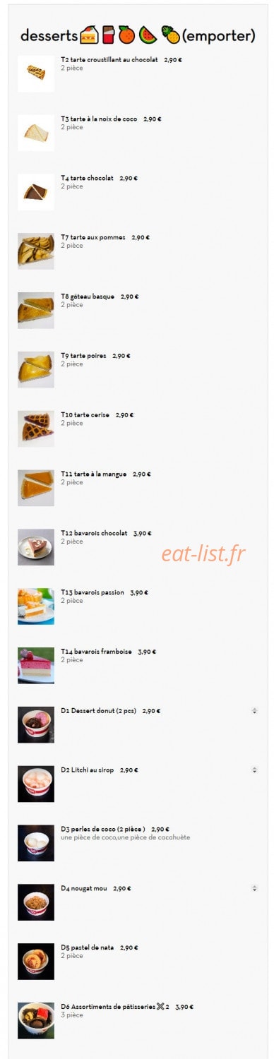 Grill’inn — carte page 20