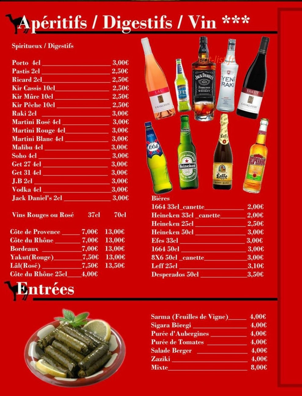 Kervan Saray — carte page 1