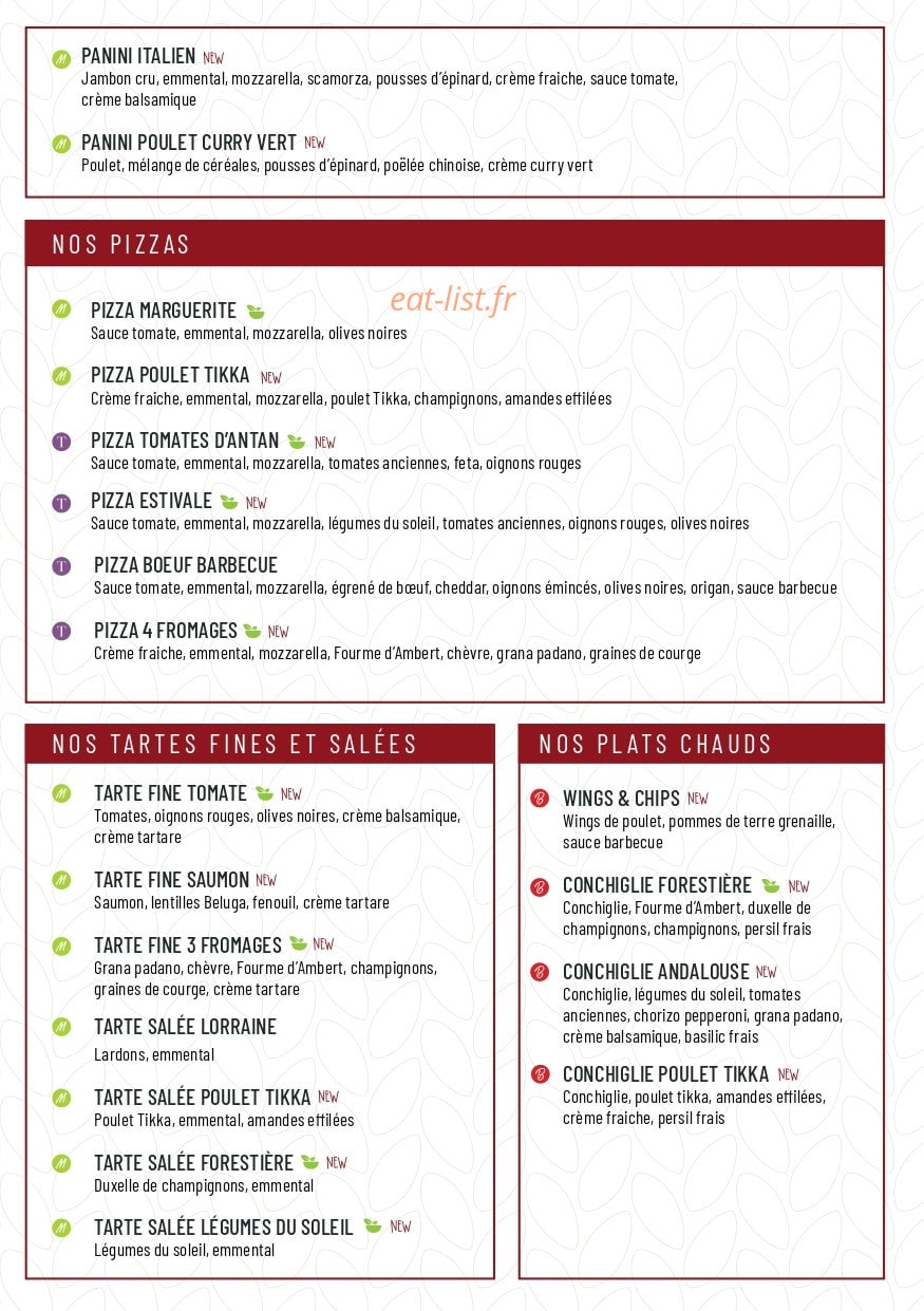 L'atelier Papilles — carte page 5