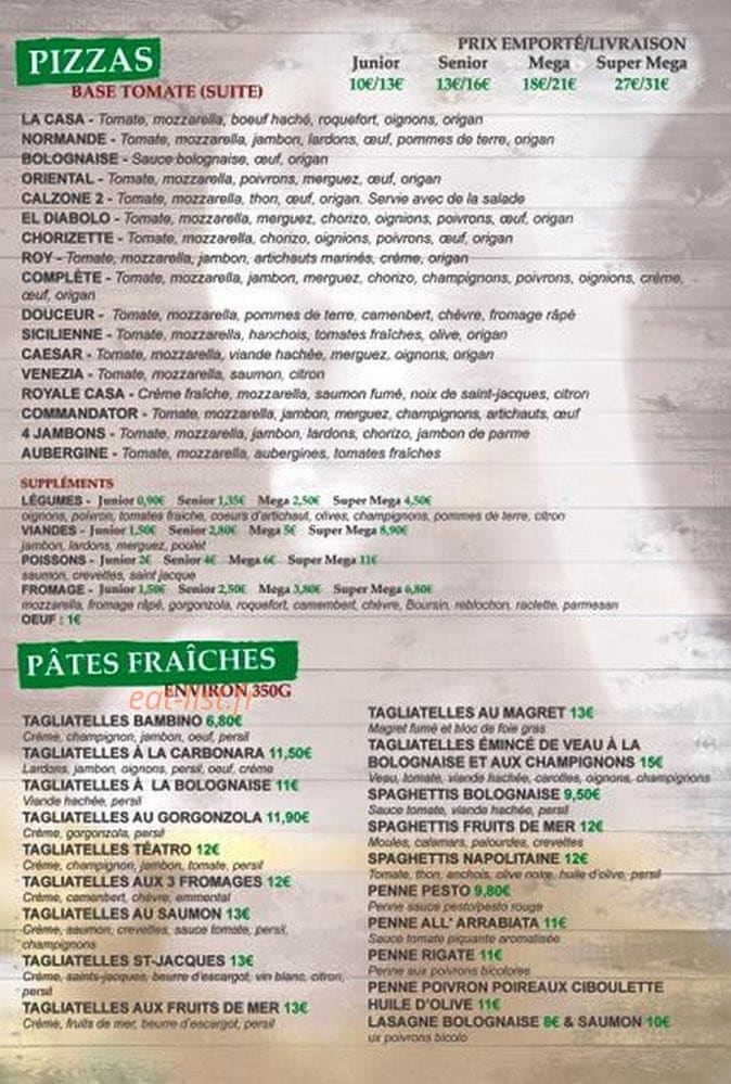 La casa italienne — carte page 4