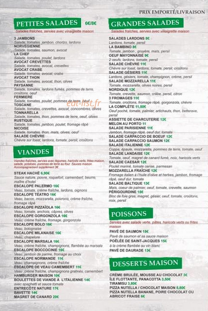 La casa italienne — carte page 6