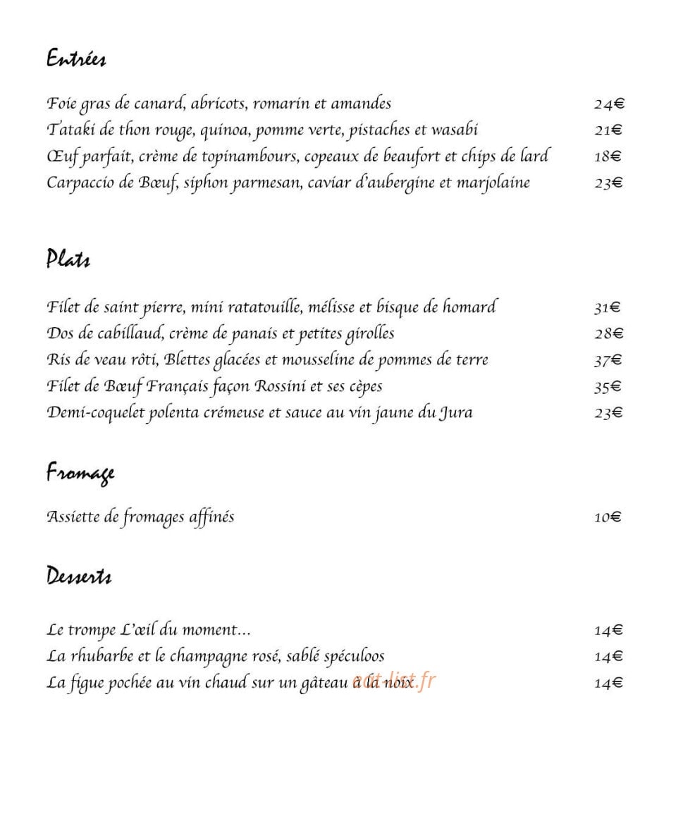 La gargouille — carte page 2