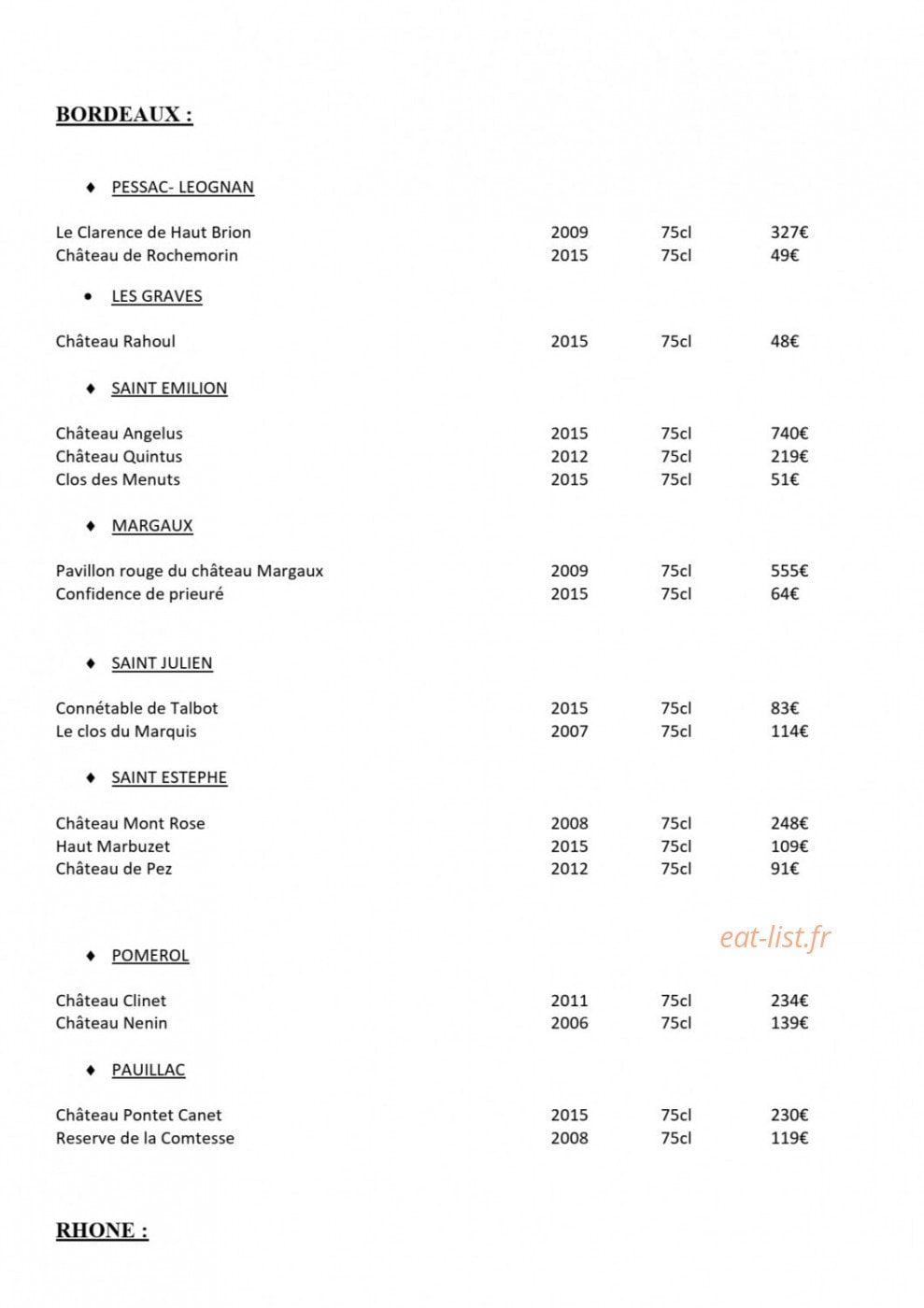 La gargouille — carte page 8