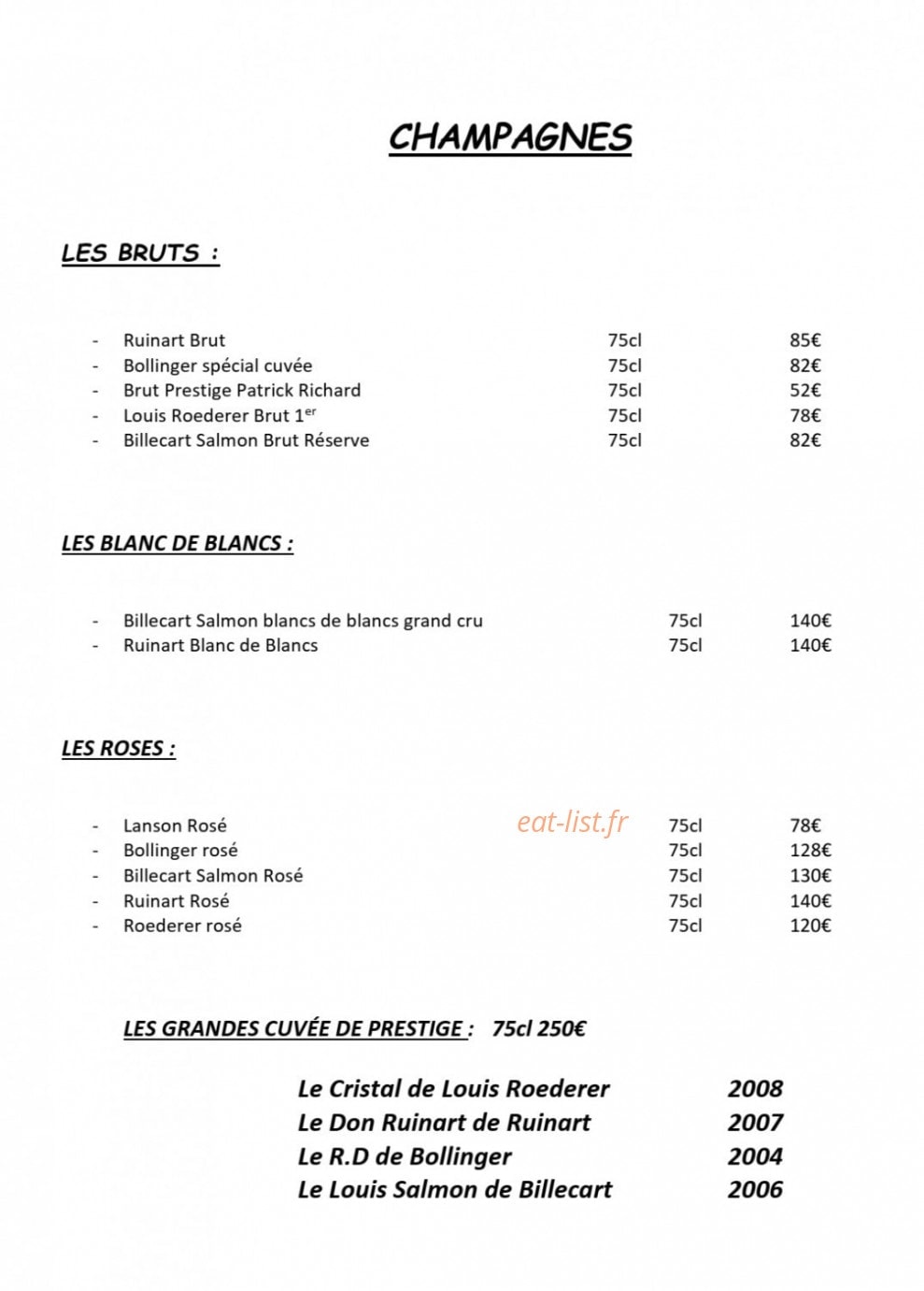 La gargouille — carte page 3