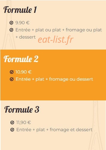 La table du 60 — carte page 2