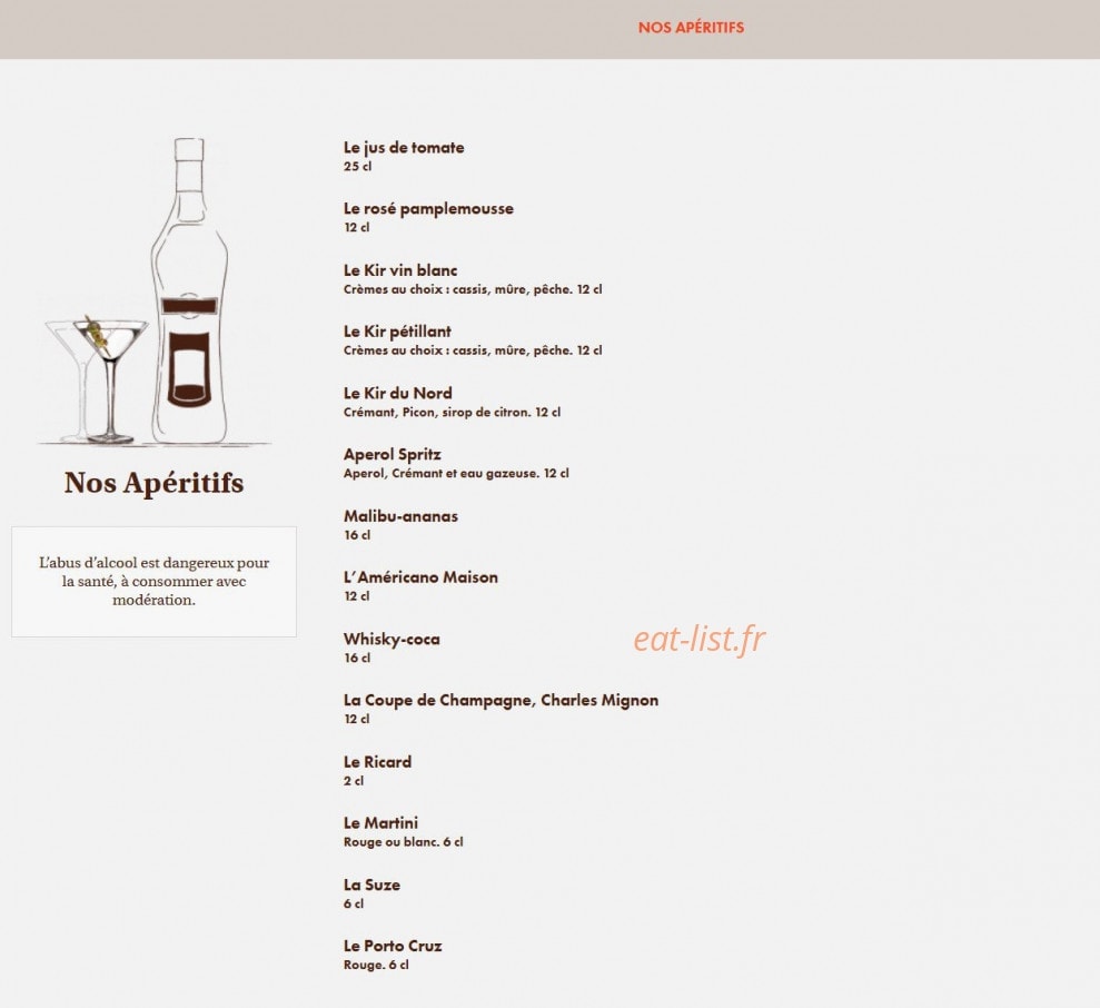 Le Comptoir du Malt — carte page 13