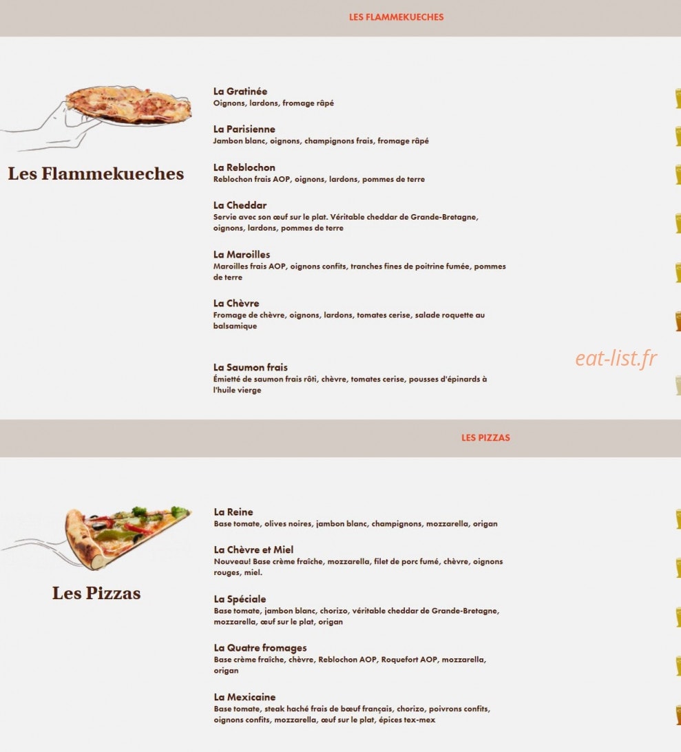 Le Comptoir du Malt — carte page 4