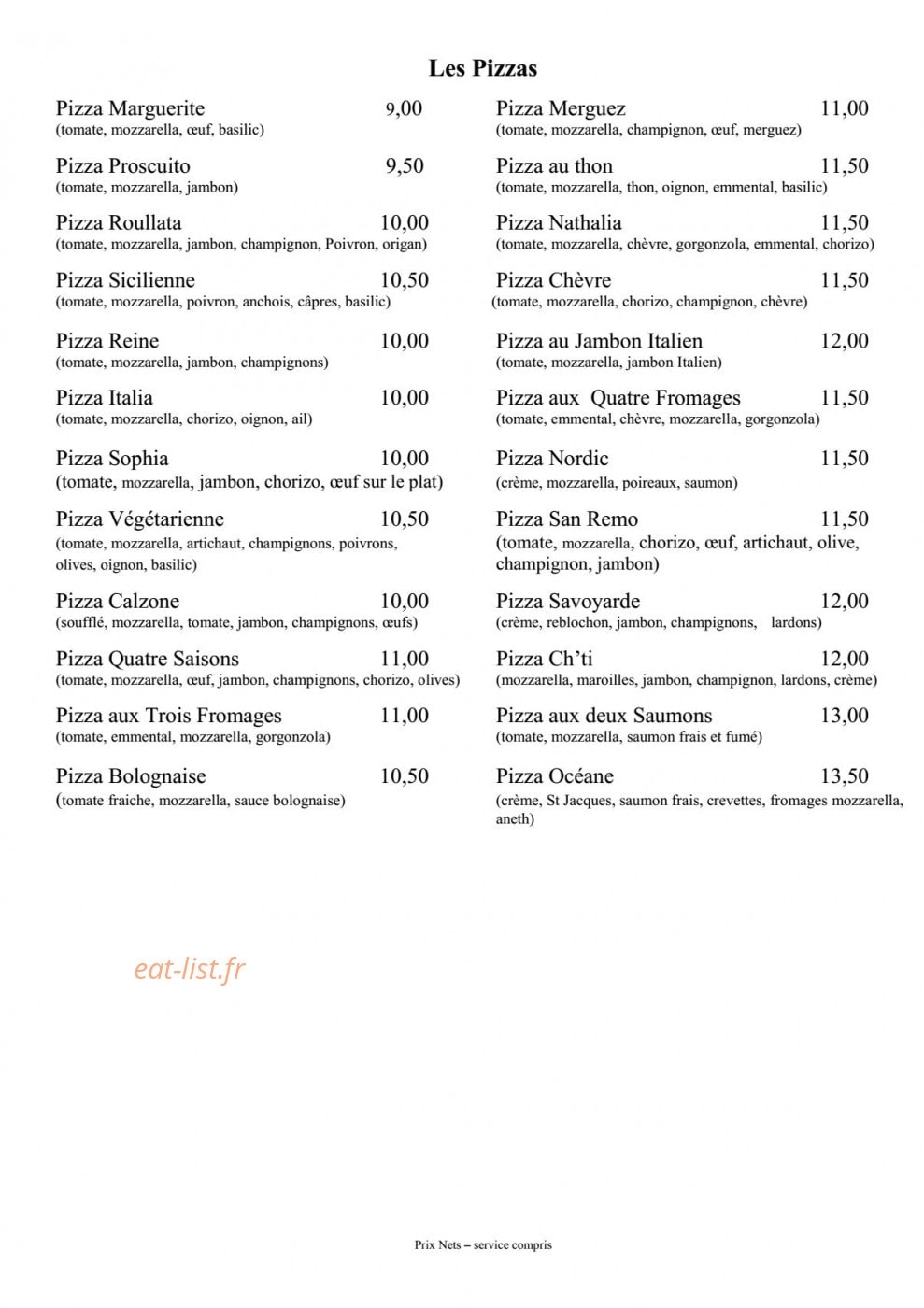 Le San Remo — carte page 4