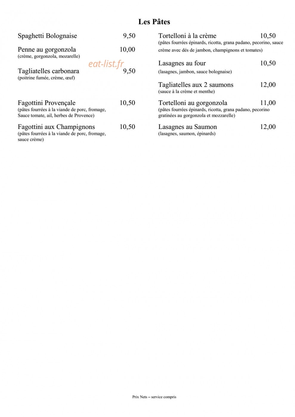 Le San Remo — carte page 5