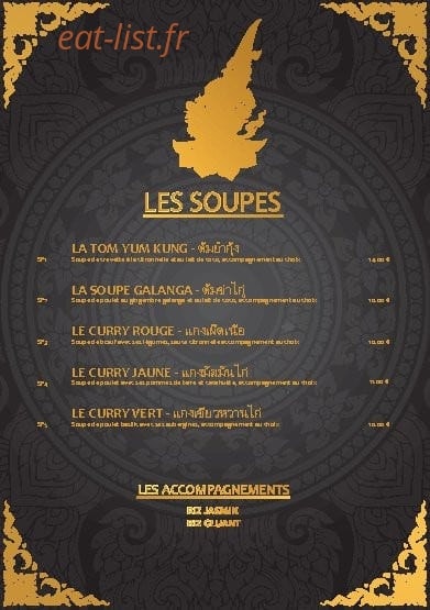 Le siam — carte page 3