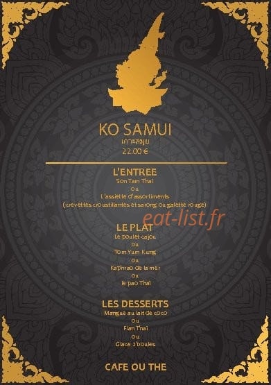 Le siam — carte page 8