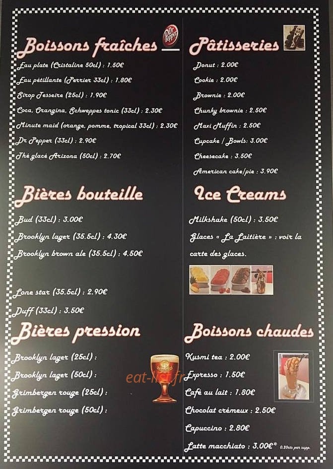 Lily's cake & coffee — carte page 2