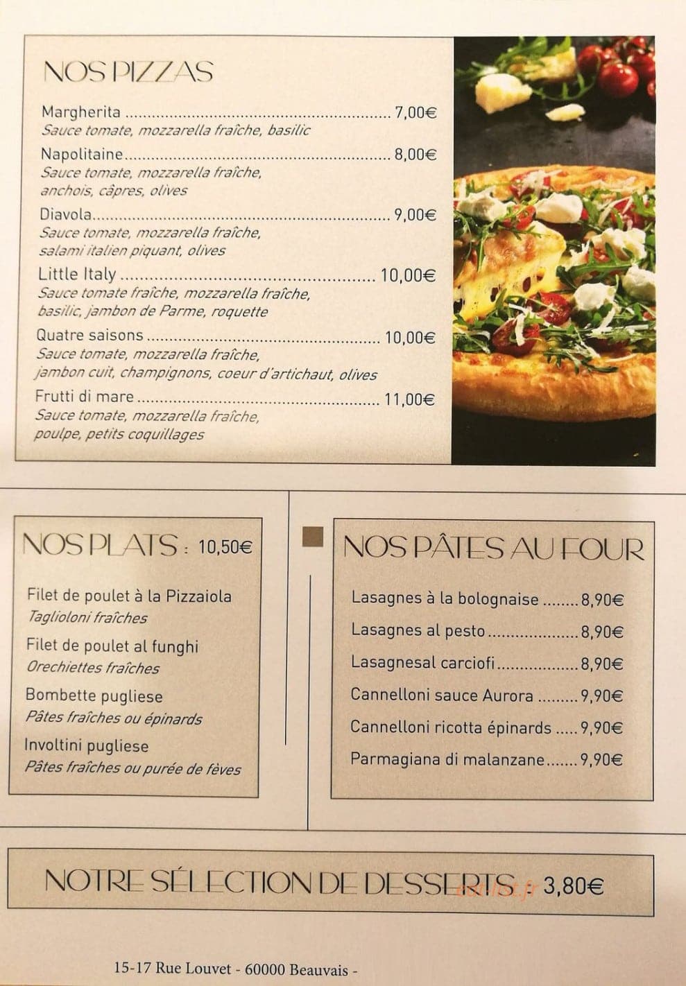 Little italy — carte page 2
