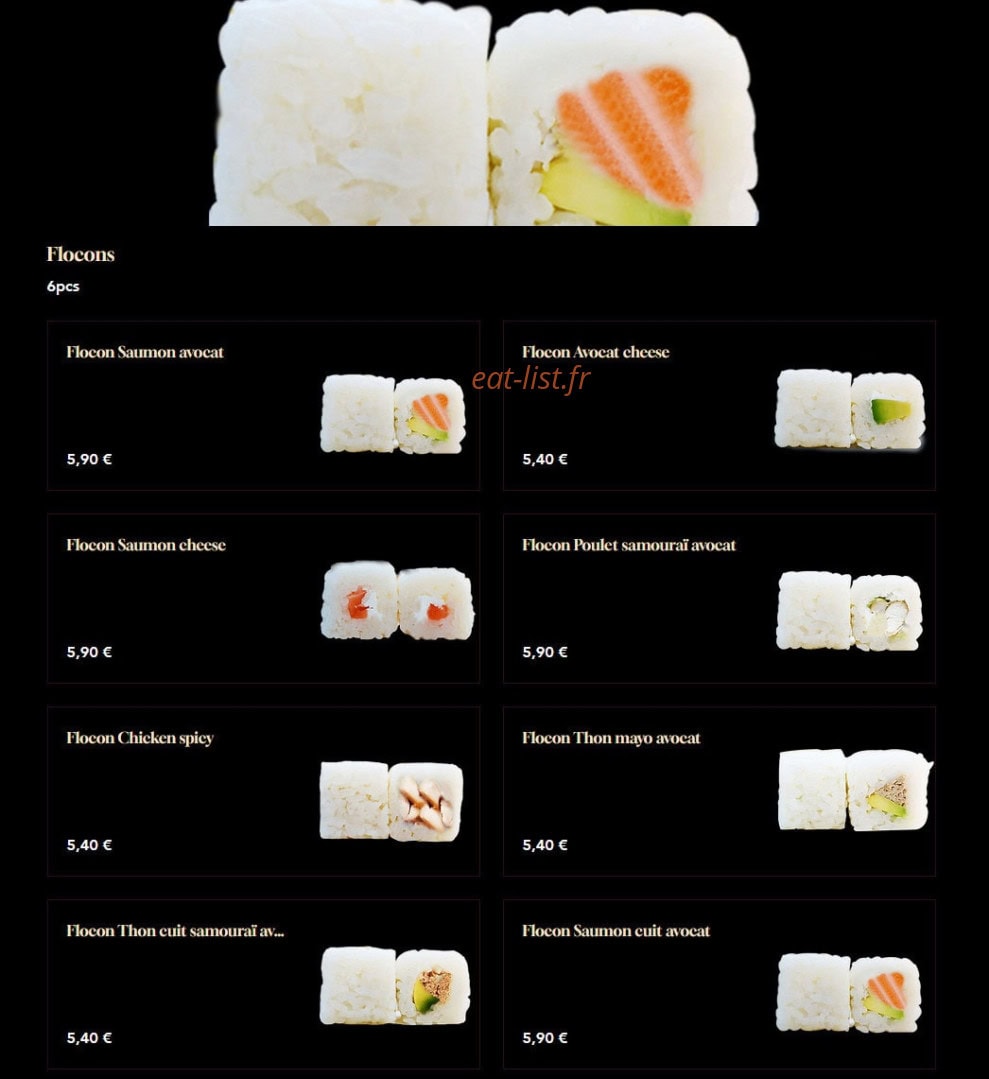 Miam Jap x Thai — carte page 13