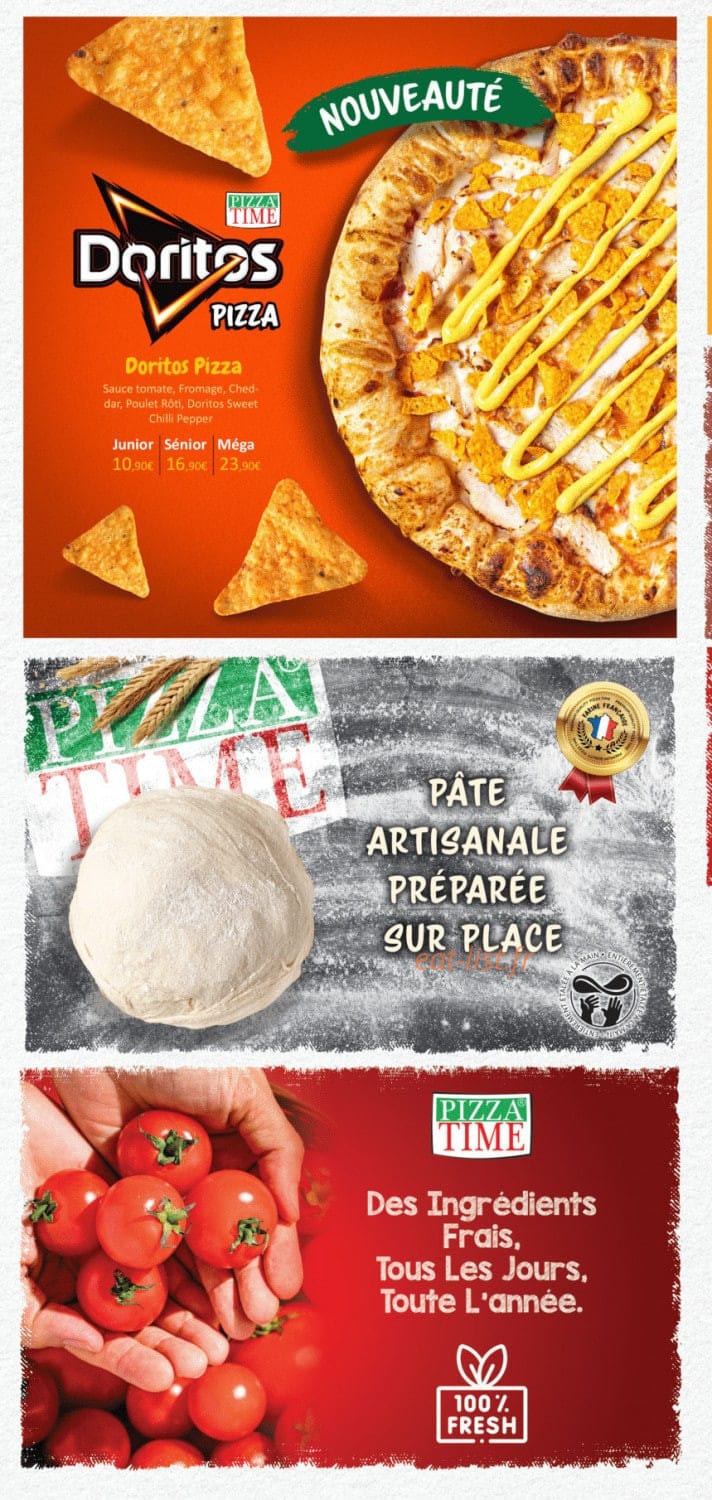 Pizza Time — carte page 4