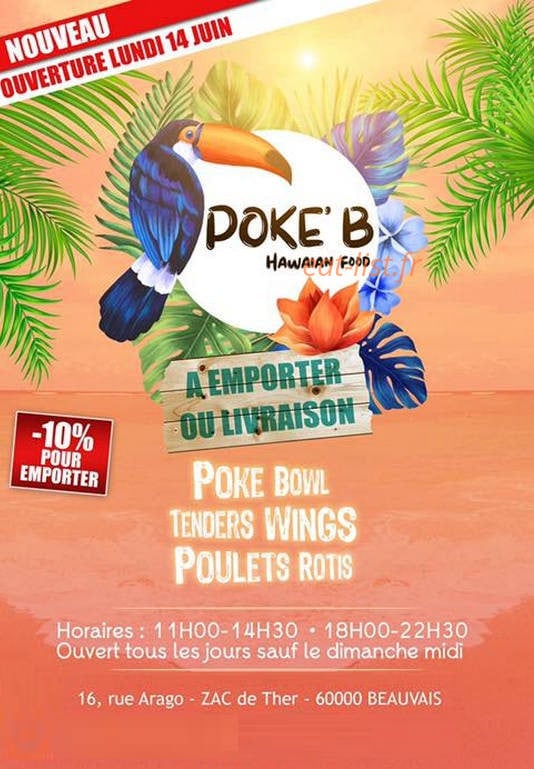 Poke’B — carte page 1