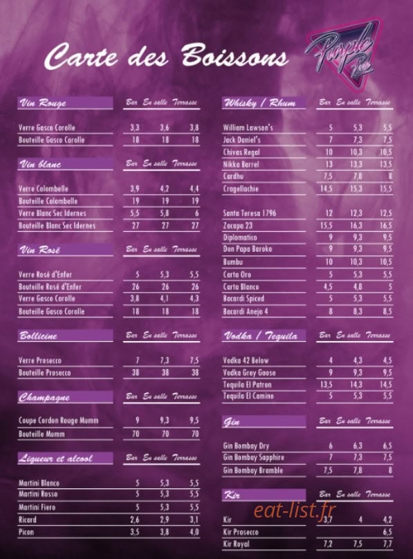 Purple — carte page 2