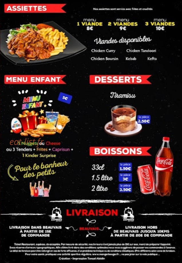 R'Food — carte page 5
