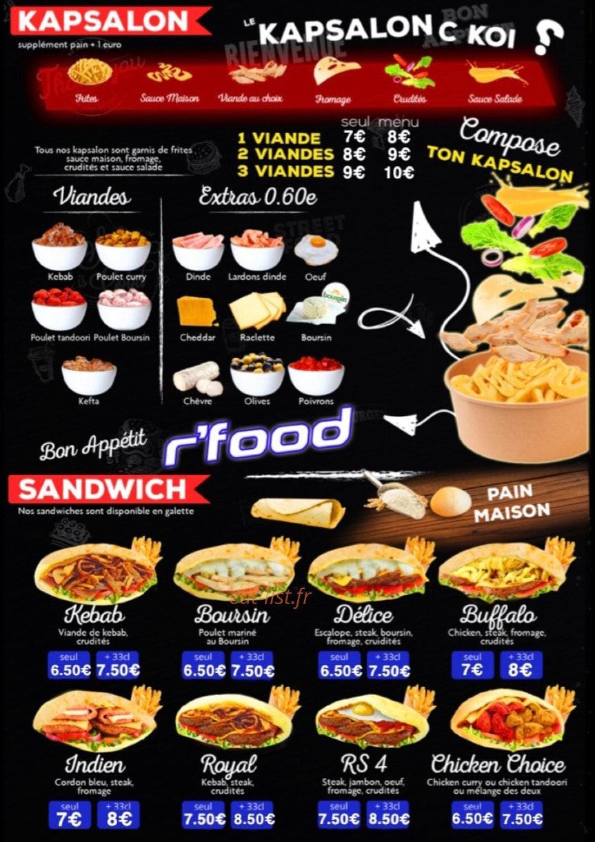 R'Food — carte page 4