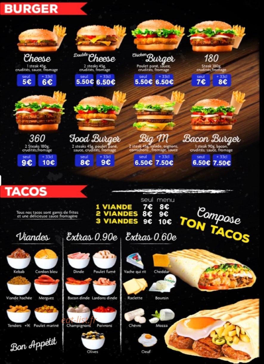 R'Food — carte page 3