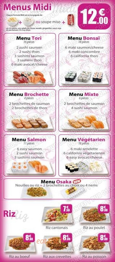Sushi Tori — carte page 5