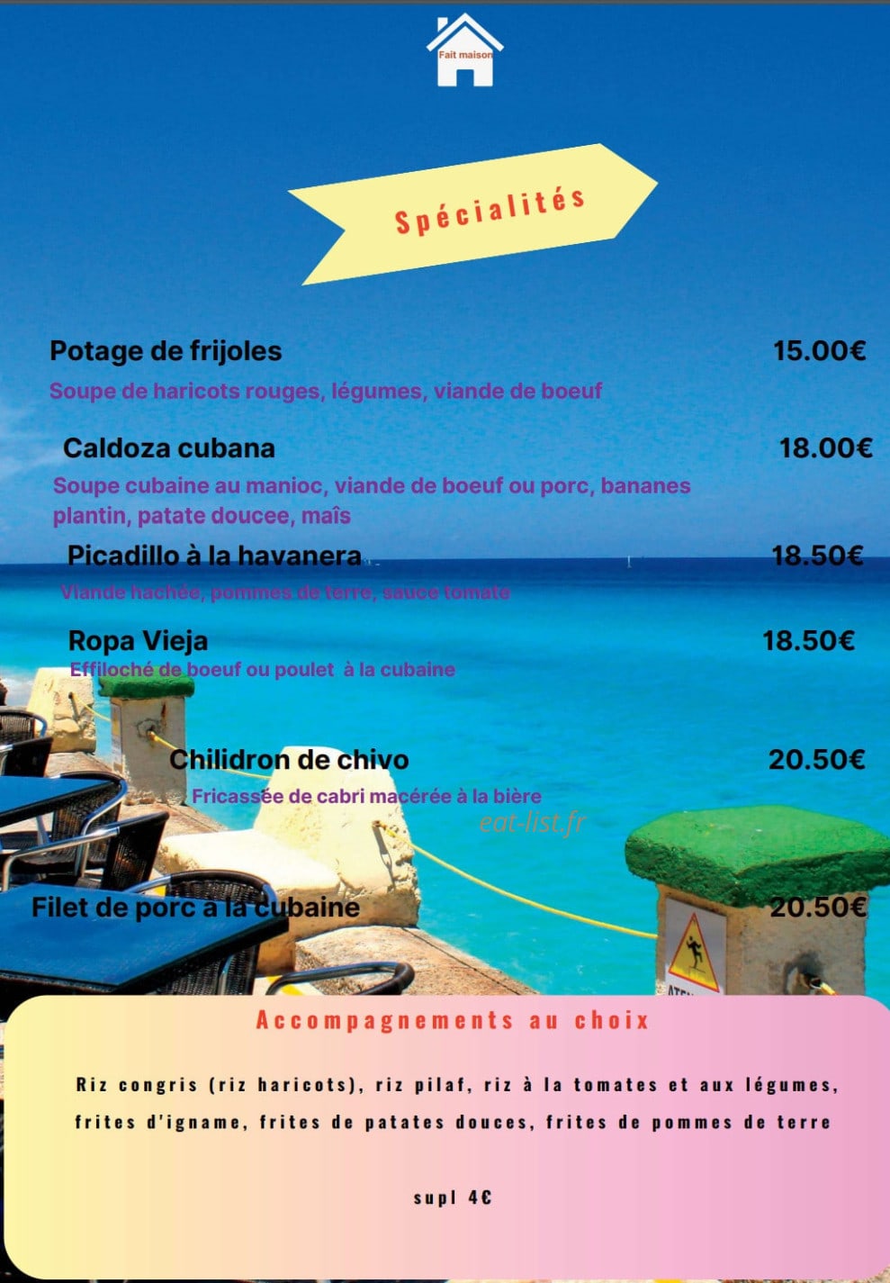 Terraza Latina — carte page 4