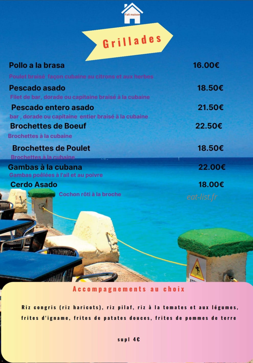Terraza Latina — carte page 2