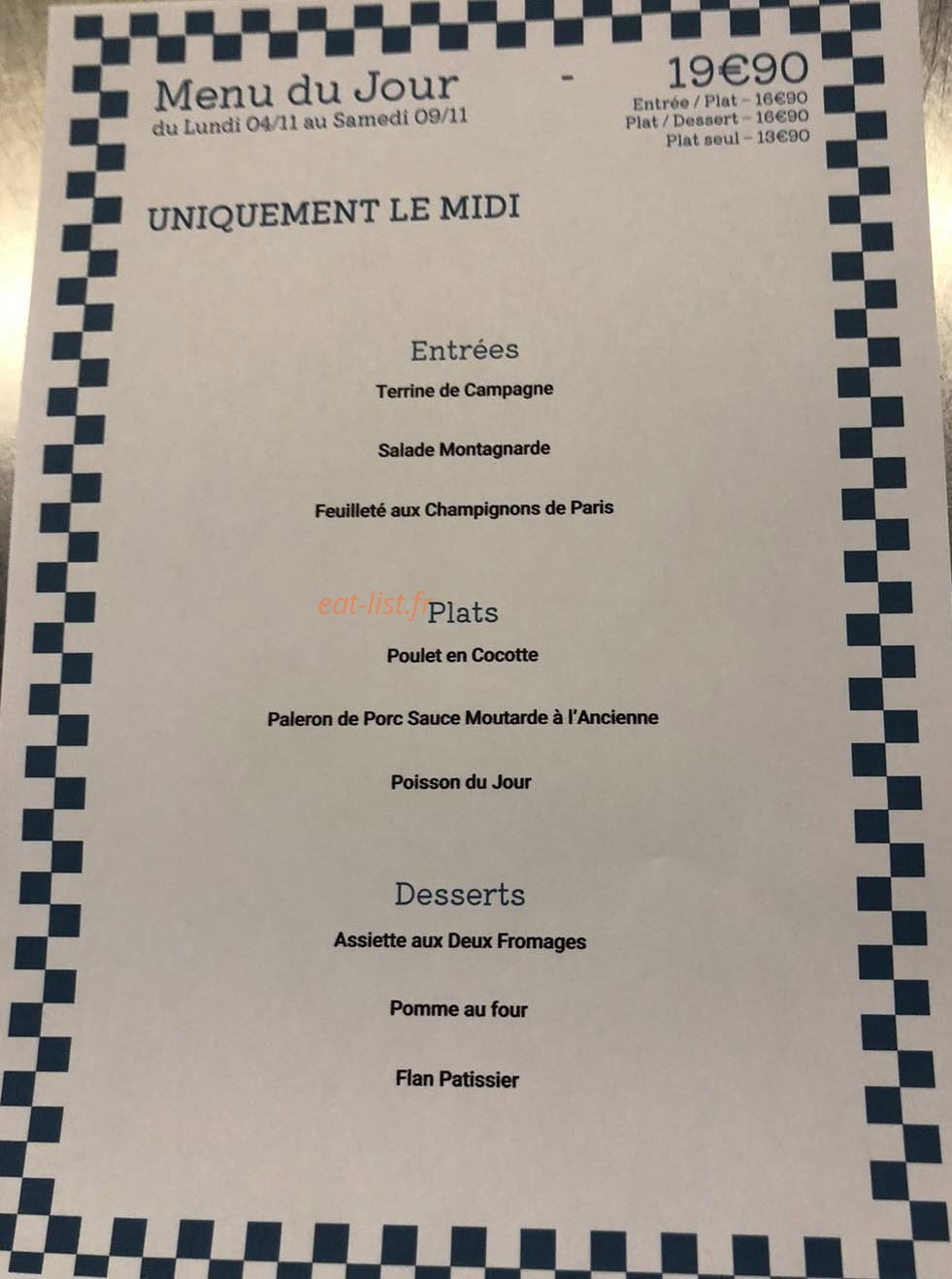 La Marcelle — carte page 1