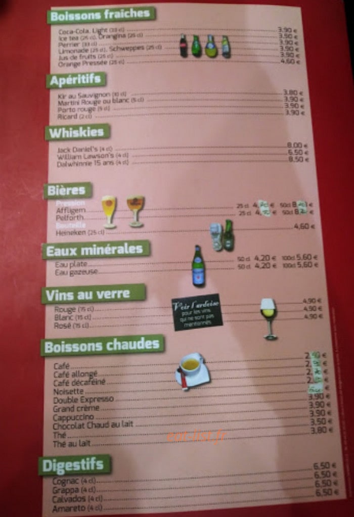 Le Faubourg — carte page 2