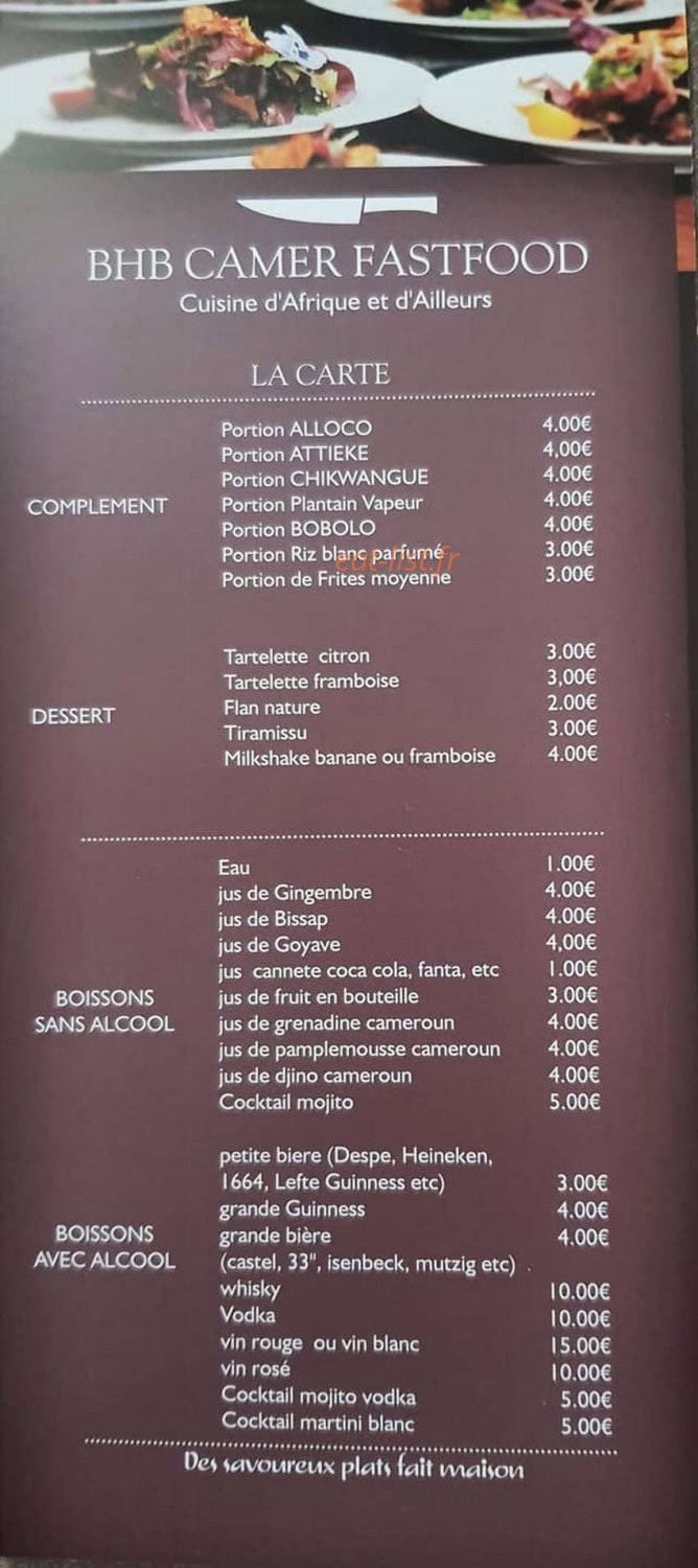 BHB camer — carte page 2