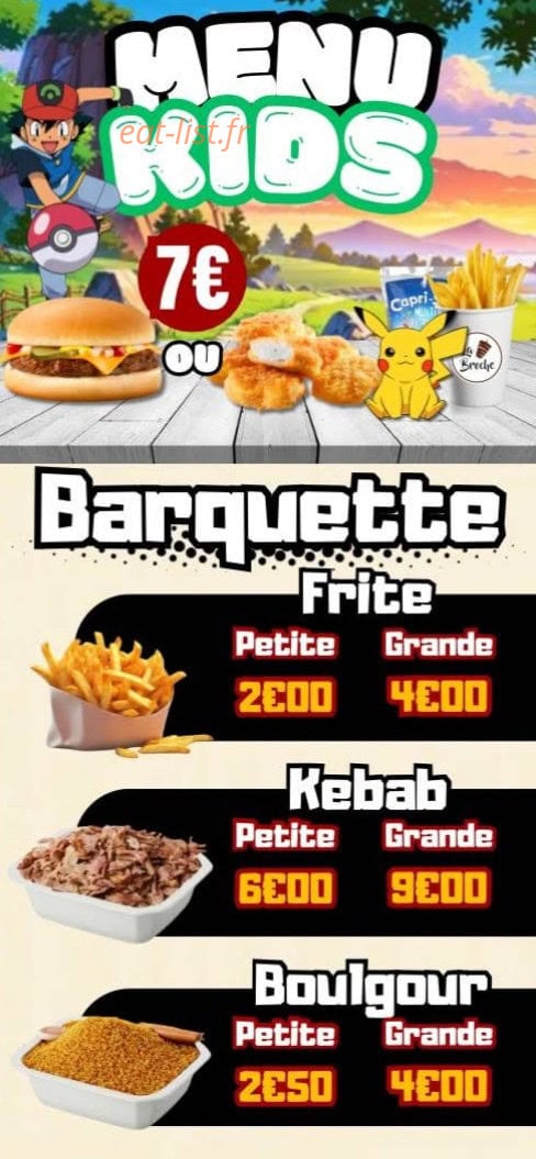 La Broche kebab — carte page 4