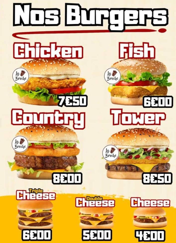 La Broche kebab — carte page 2