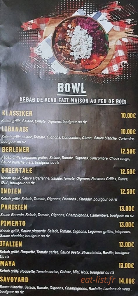 La Roti's — carte page 2