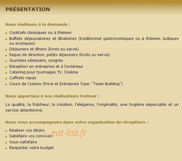 Le Flora — carte page 1