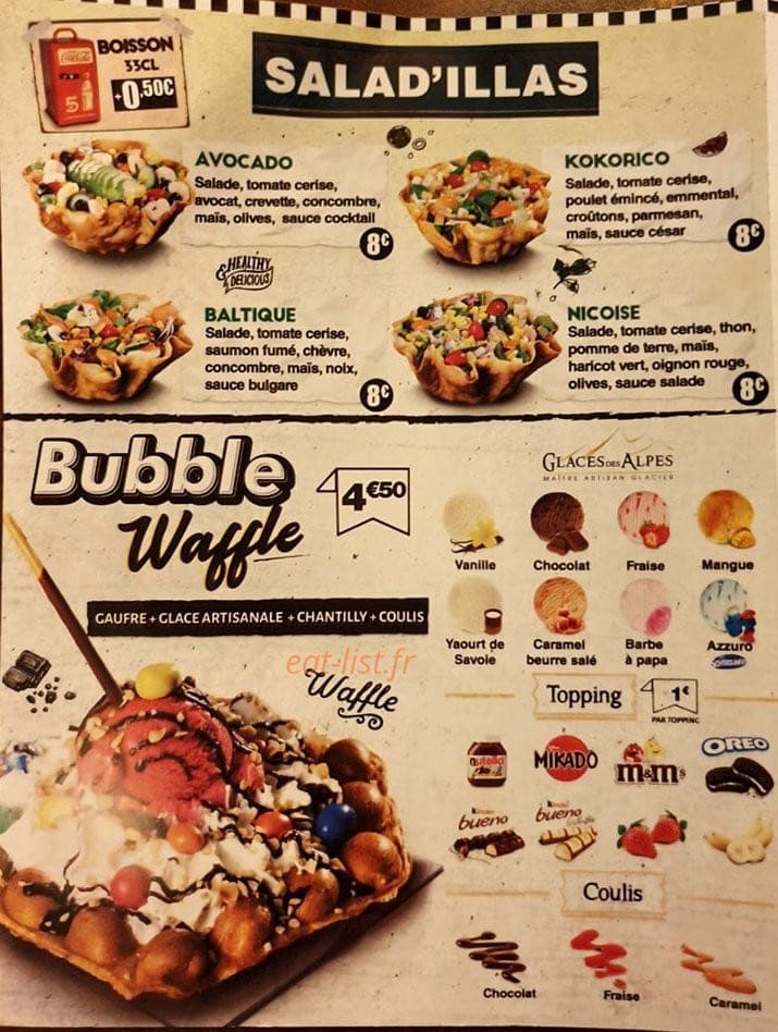 Obrooklyn Gourmet — carte page 2