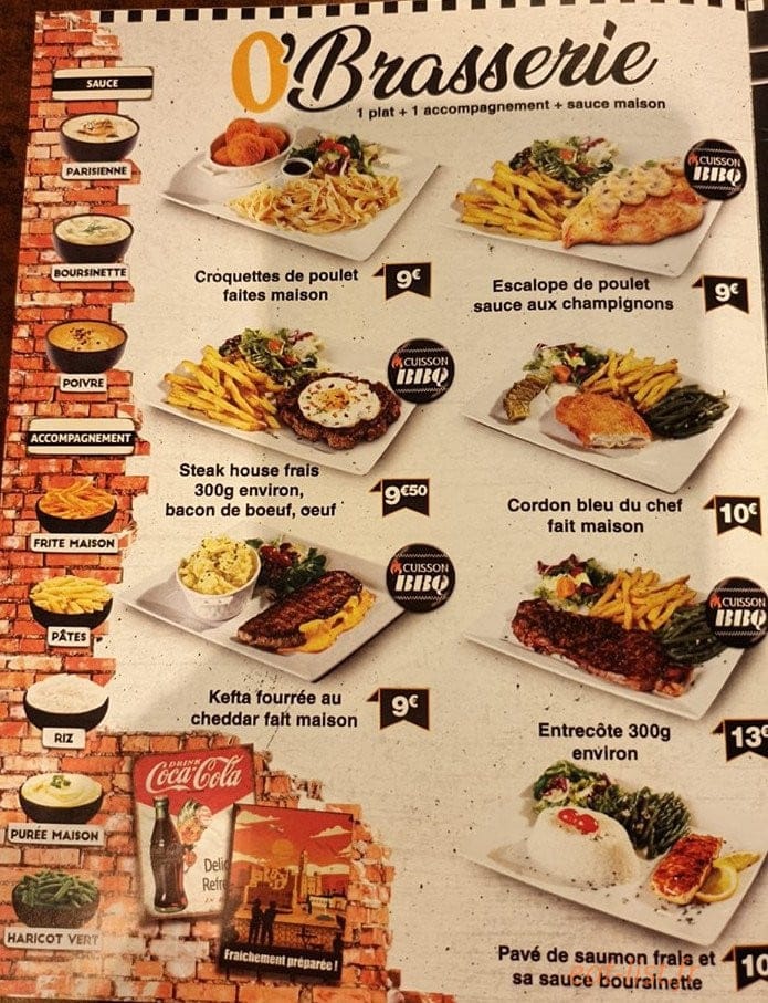 Obrooklyn Gourmet — carte page 4