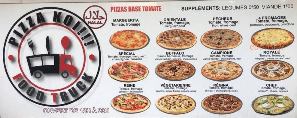 Pizza koi — carte page 2