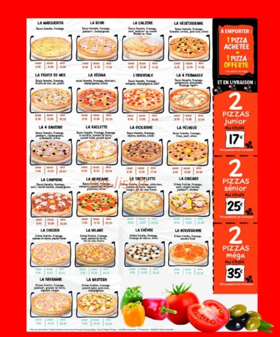 Pizza time — carte page 3