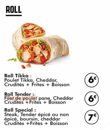 Poulet Station — carte page 18