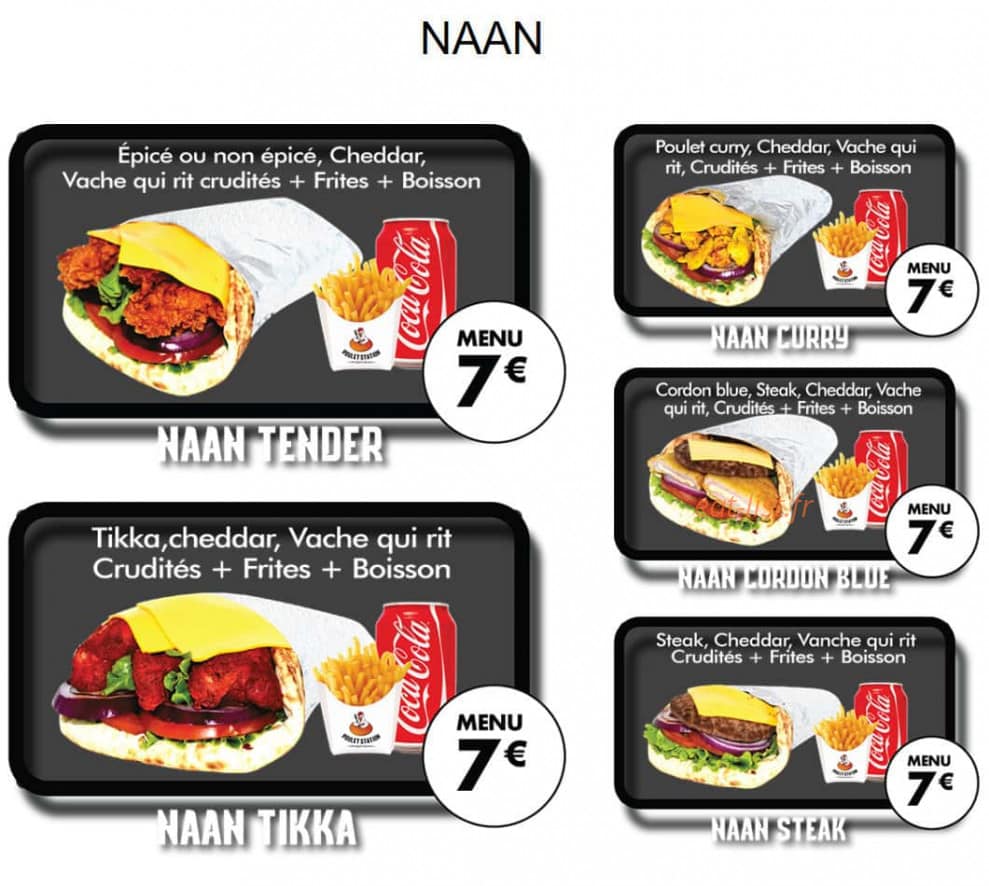 Poulet Station — carte page 3