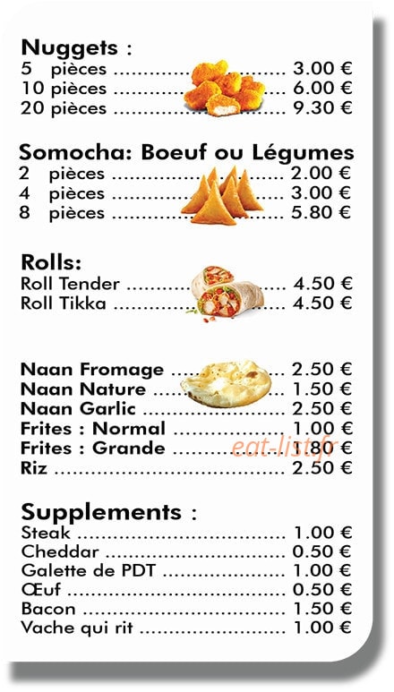 Poulet Station — carte page 11