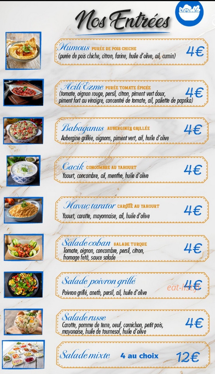 Saphir Bleu — carte page 1