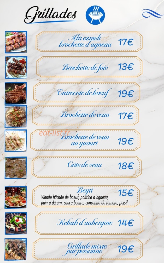 Saphir Bleu — carte page 3