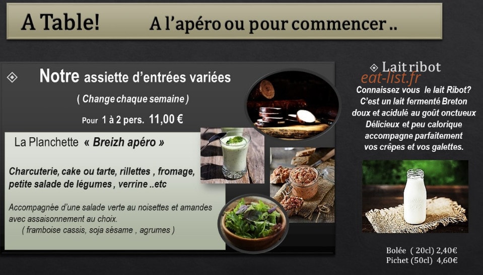 La Galett'oise — carte page 7