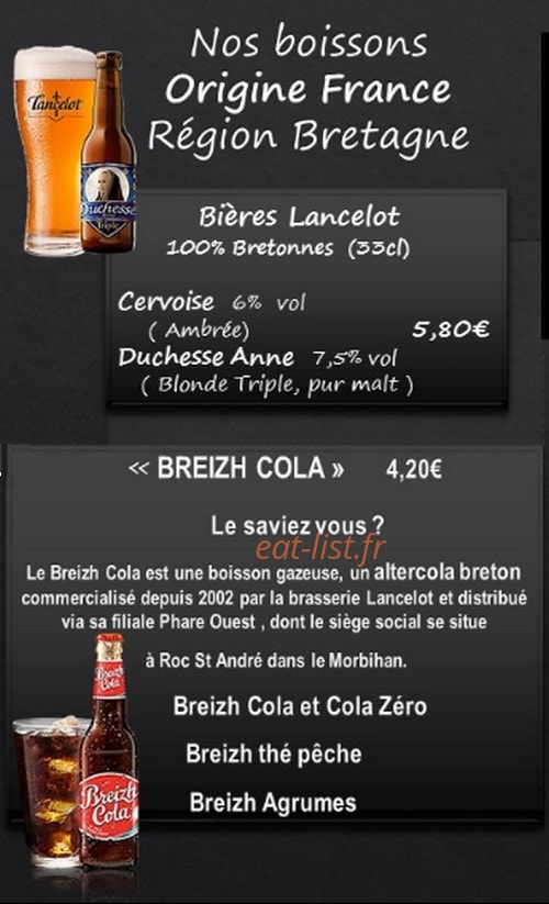 La Galett'oise — carte page 10