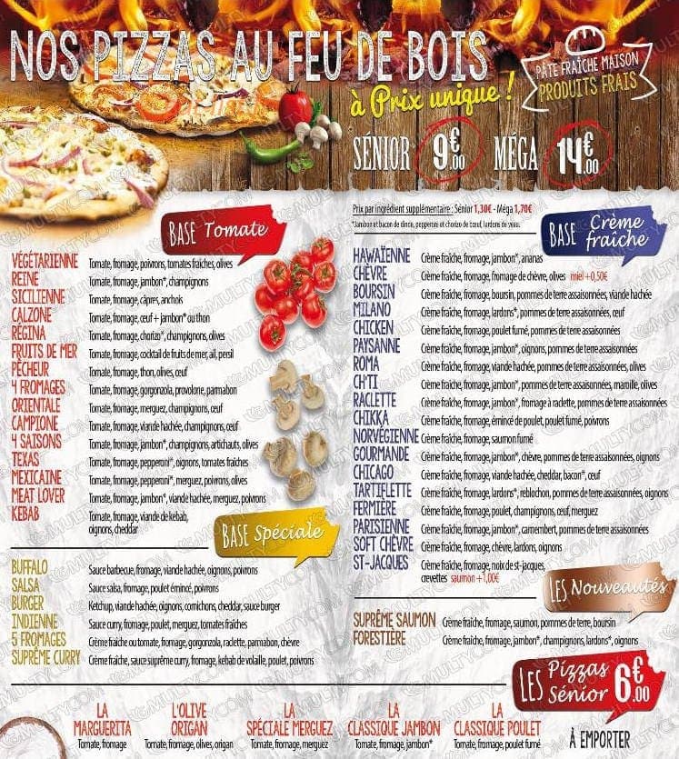 Pizza Roma — carte page 2
