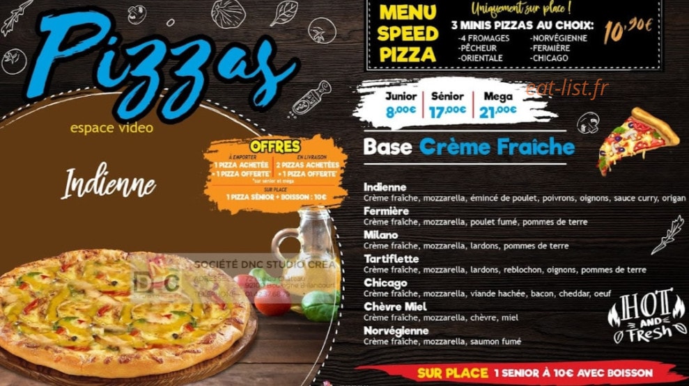 Speed Food — carte page 2